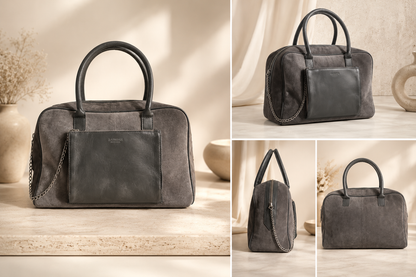 Contemporary Bowler Handbag