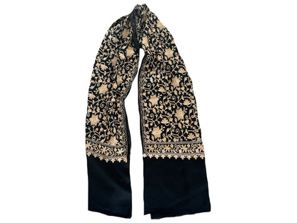 AURUM Embroidered Premium Wool Scarf