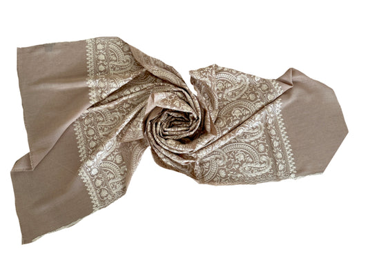 REGAL Embroidered Premium Wool Scarf