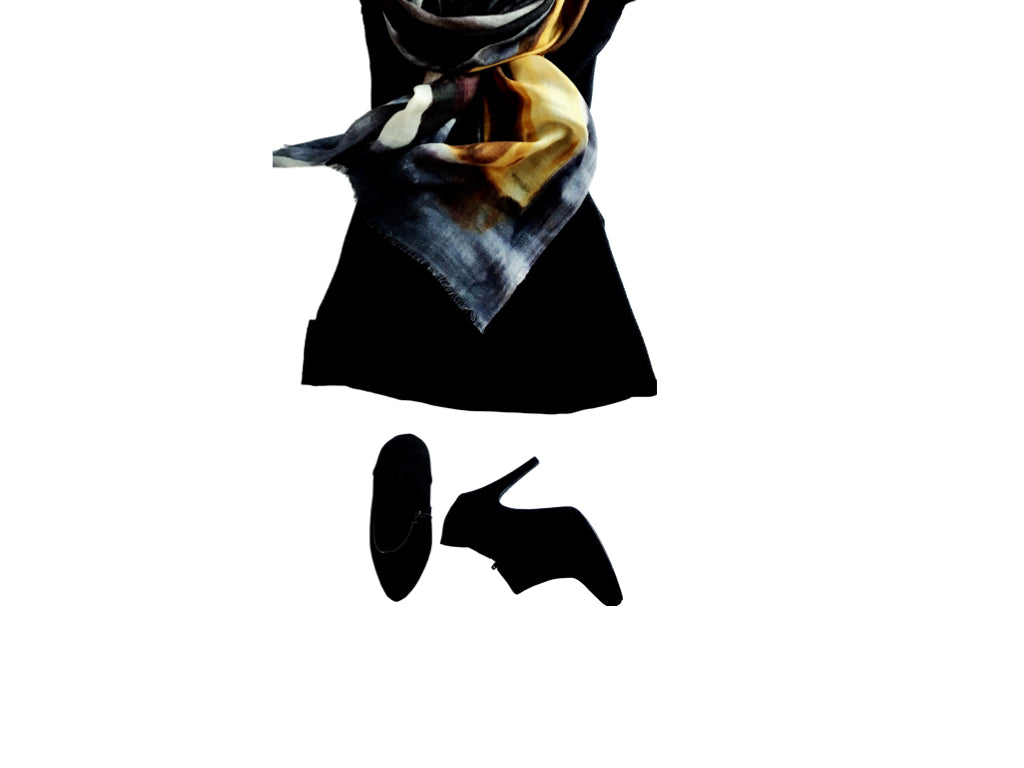 EBON Oversized Luxury Wool Scarf/Wrap