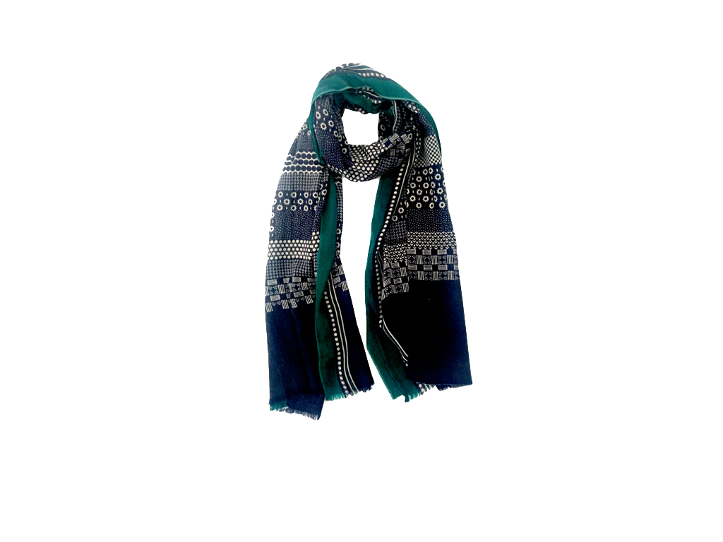 FAIRISLE Cashmere Scarf