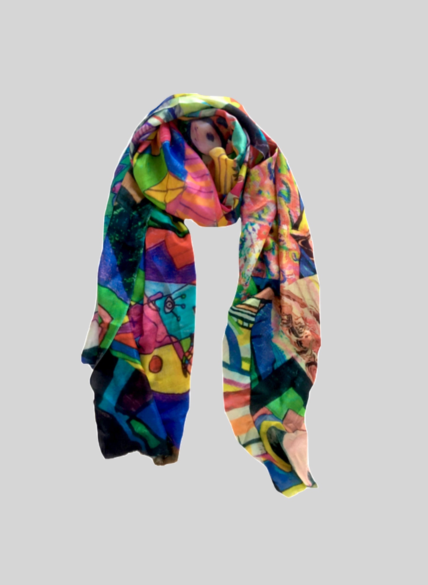 PICASSO Pure Silk Scarf