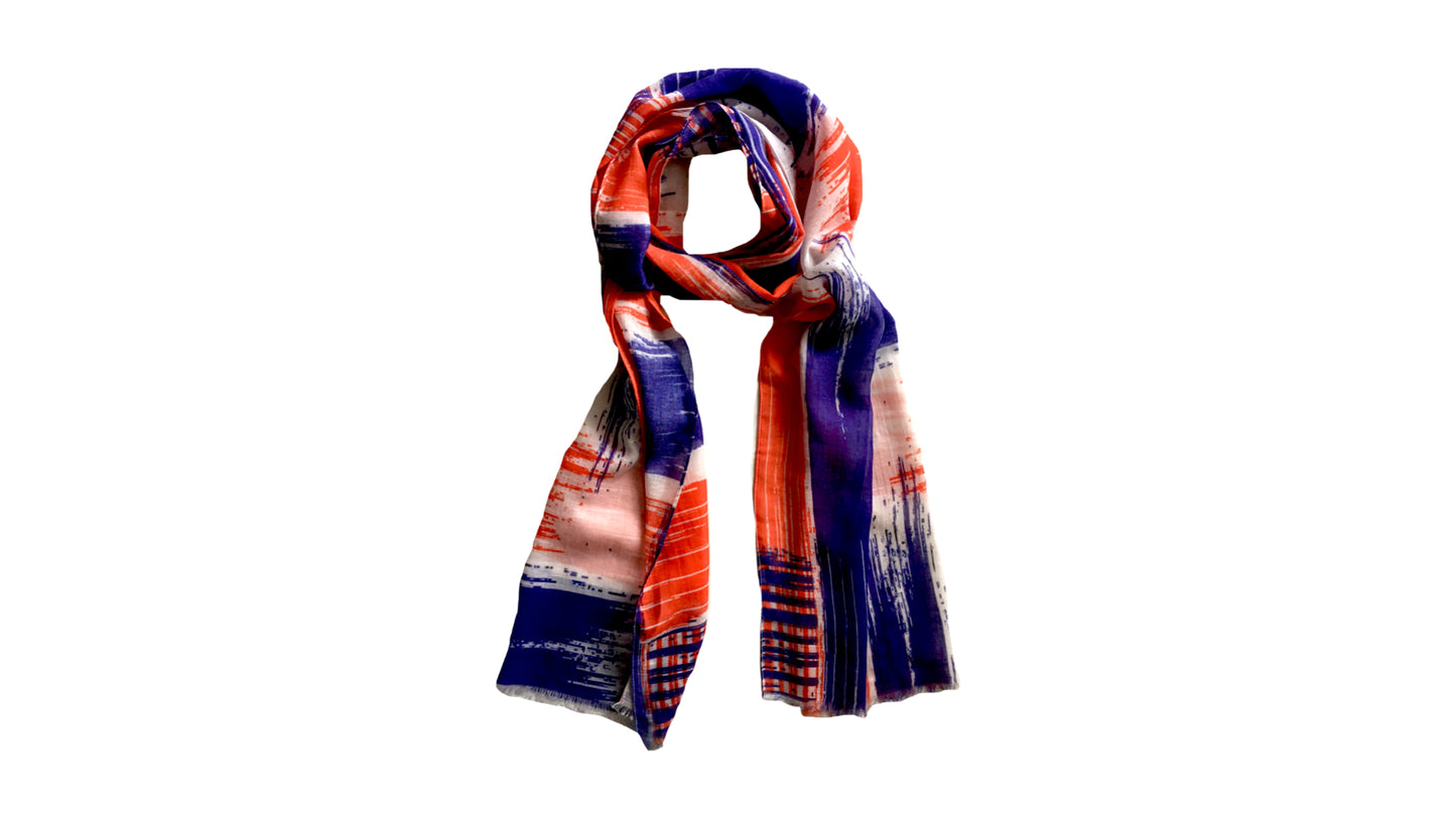 AELIN Skinny Cotton Scarf/Stole