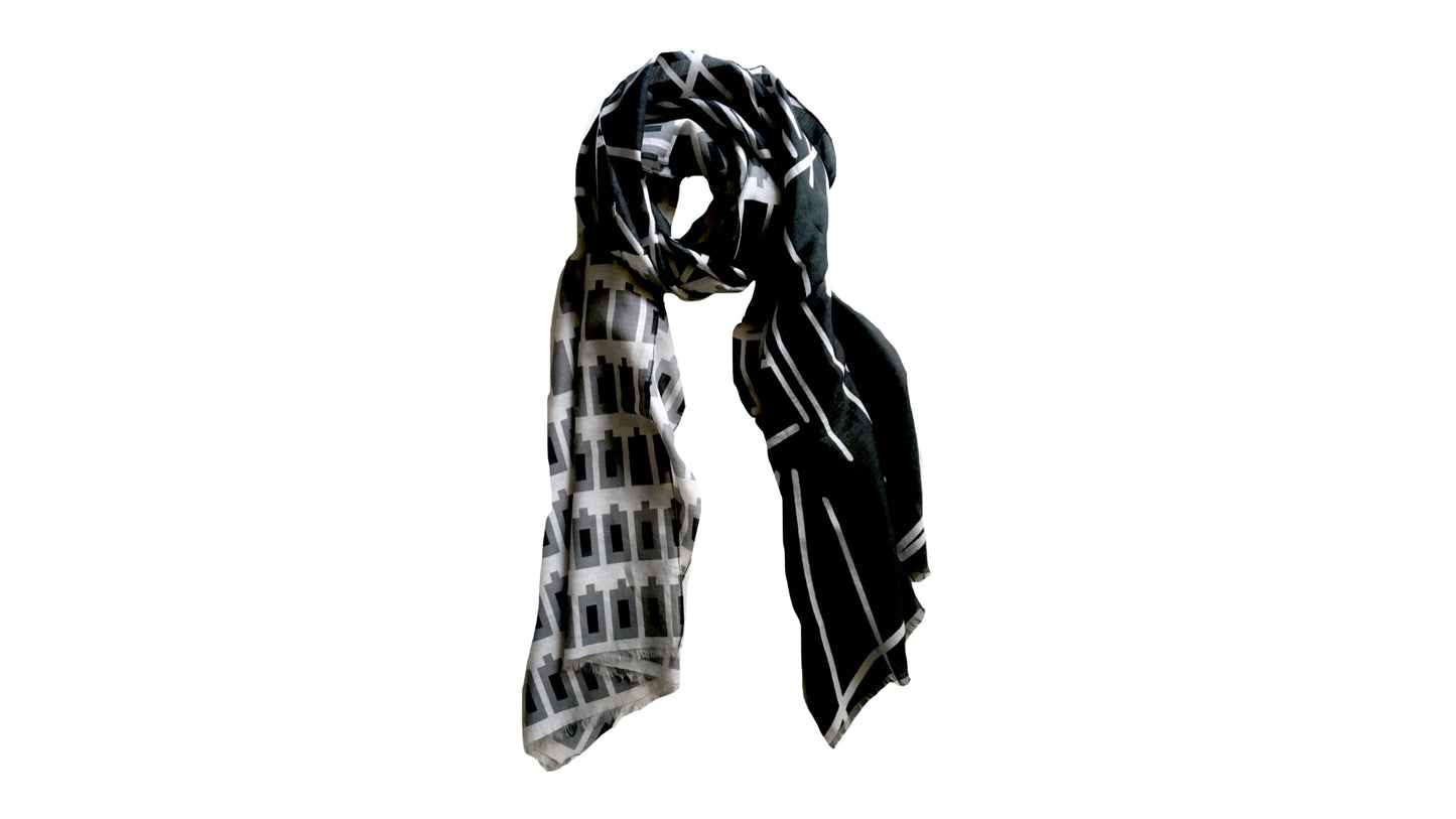 KATO Skinny Silk Scarf/Stole