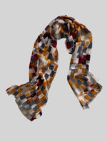 Load image into Gallery viewer, TETRIS Cashmere Scarf
