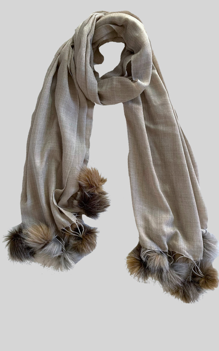 FURRY Cashmere Scarf