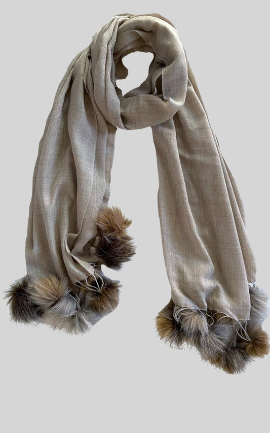 FURRY Cashmere Scarf