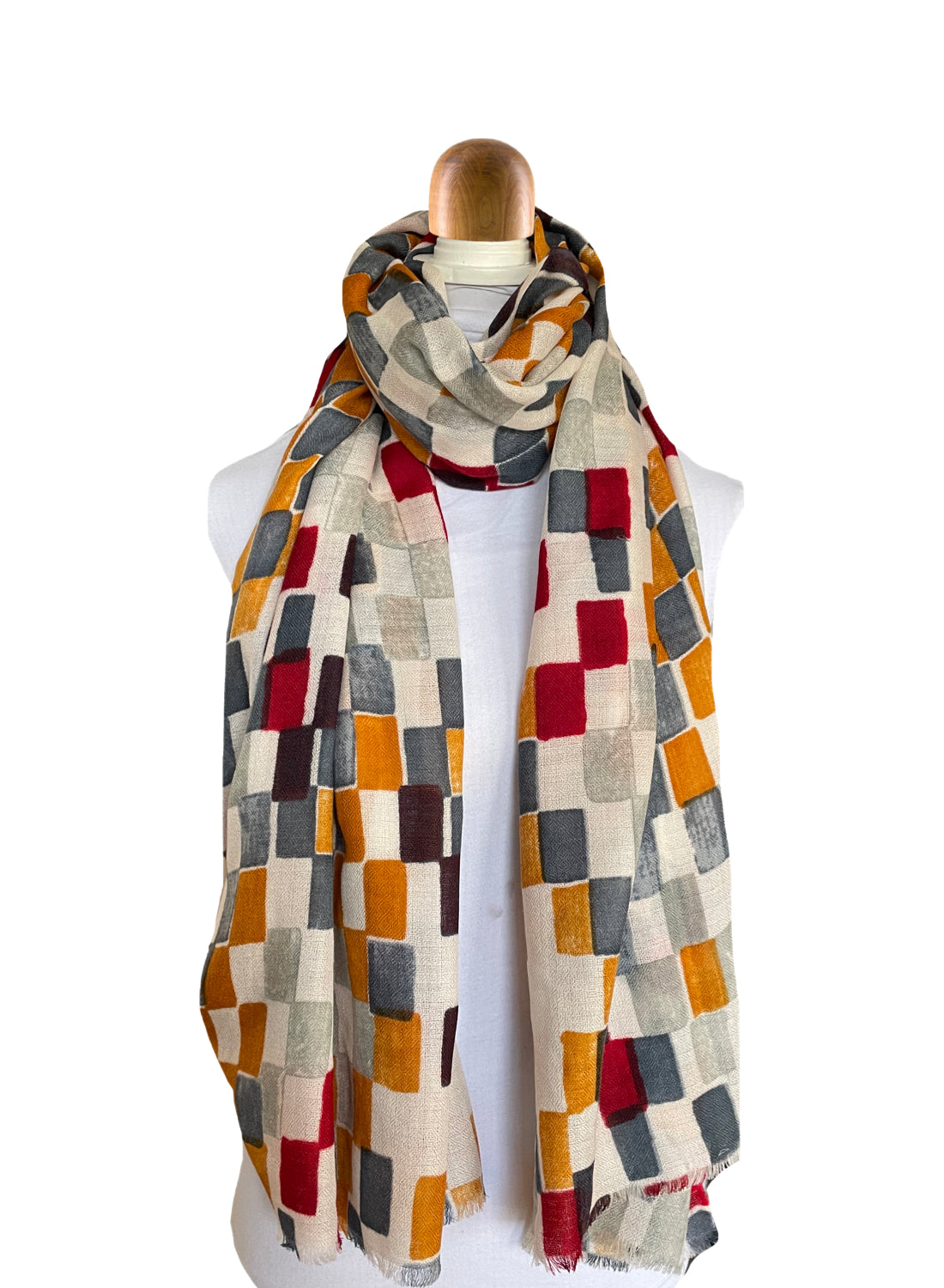 TETRIS Cashmere Scarf