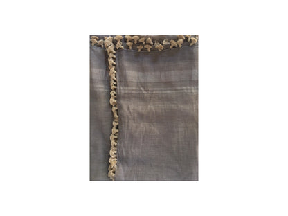 MAYBELLE TASSLES Silk Scarf