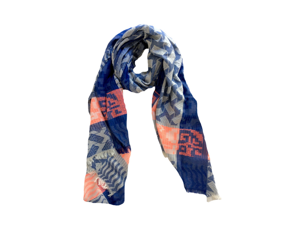 LILAC Jacquard Cotton Scarf