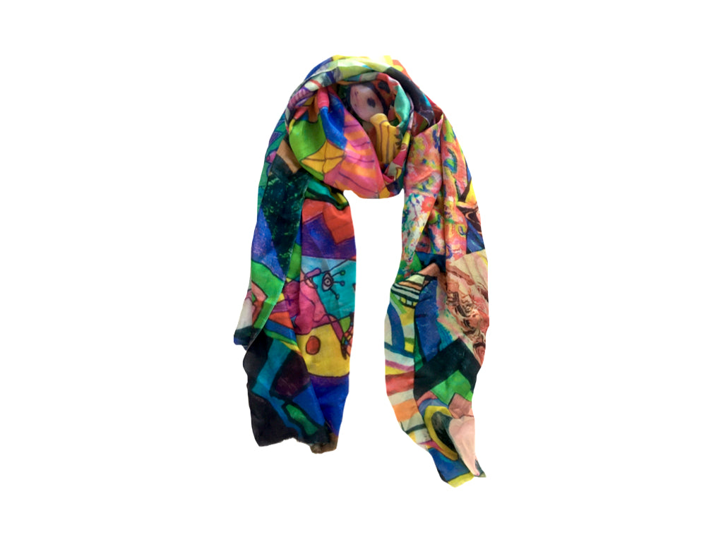 PICASSO Pure Silk Scarf